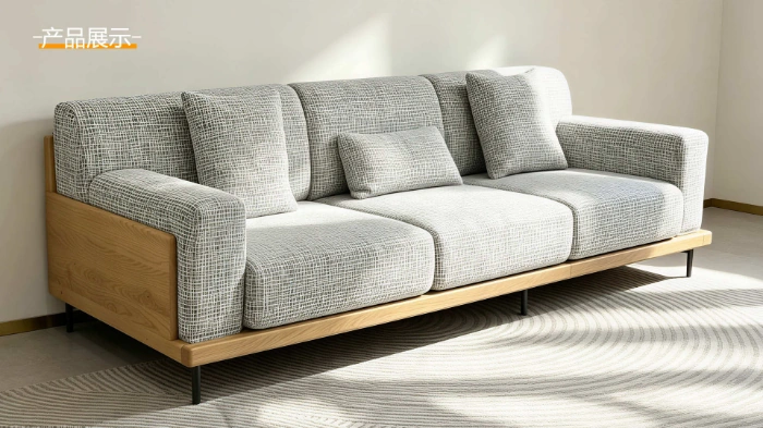 807 Ash-frame Sofa · Front view · Product images supplied by seller